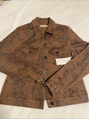 New Level 99 Copperhead Brown denim jacket